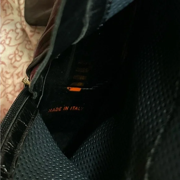 Vintage Miu Miu Black Heeled Leather Boots - Picture 9 of 10